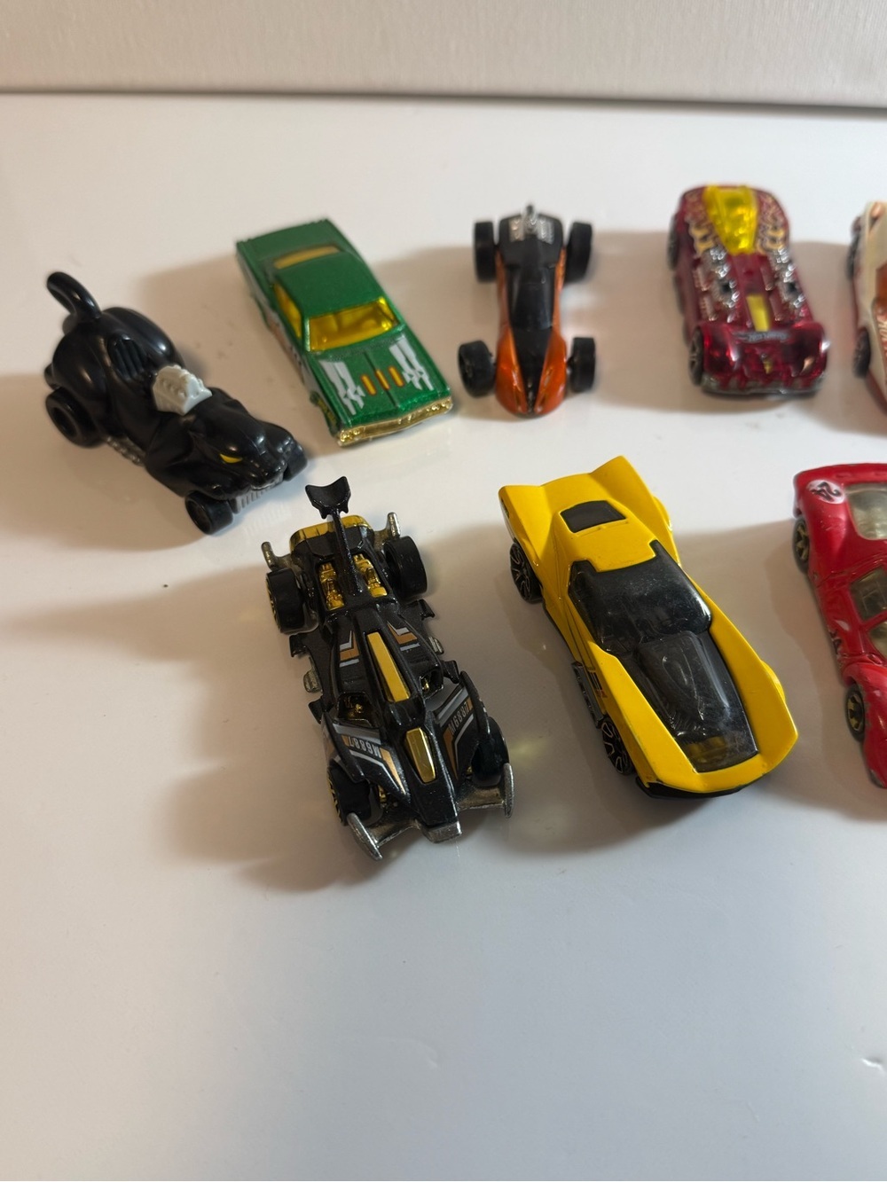 Hot Wheels Mini Die Cast Car Lot 15 Cars Corvette Ferrari Mustang Fiero - Picture 2 of 11